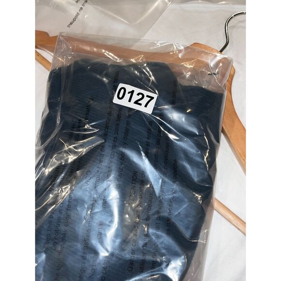 Abercrombie & Fitch Teal Ribbed Turtleneck Snap Crotch Women's Bodysuit Size XS - Picture 9 of 9